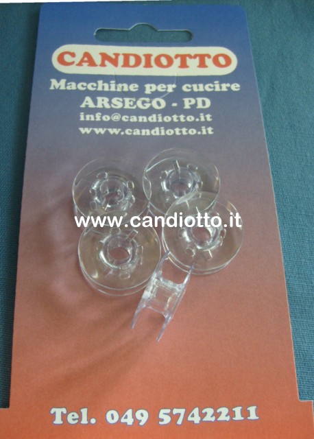 Spolina plastica Pfaff 900 1000 6000 5 pezzi