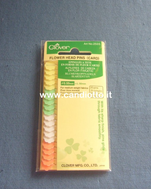 Spilli per quilting clover