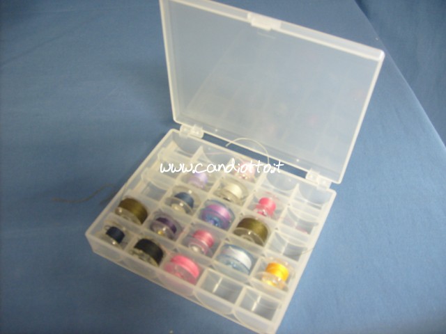 scatola racoglitore per 25 spoline