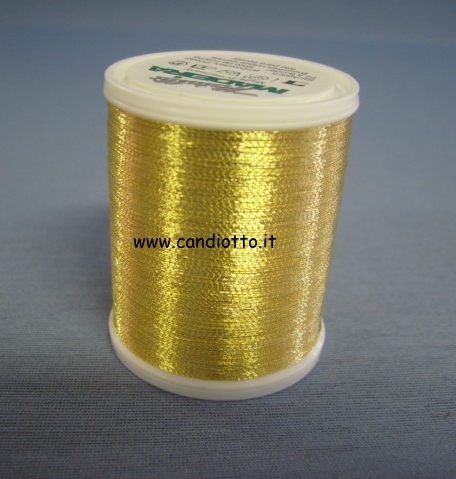 Filo madeira Oro Metallic Gold 6 1000 mt